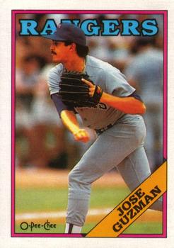 1988 O-Pee-Chee Baseball Cards 098      Jose Guzman
